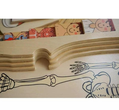 Woods™ - Anatomy Adventure - Wooden Puzzle