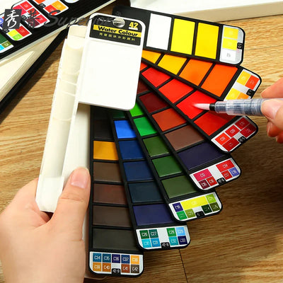 Pocket Watercolour Kit™ - Rainbow colours in your pocket - Watercolours
