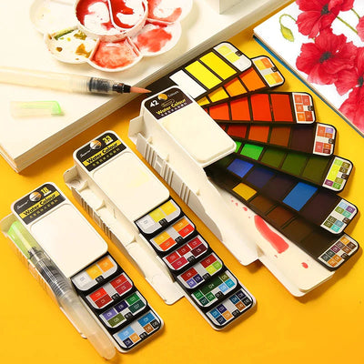 Pocket Watercolour Kit™ - Rainbow colours in your pocket - Watercolours