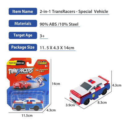 Transracers™ - Transforming Vehicles - Toy Car