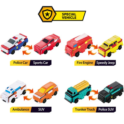 Transracers™ - Transforming Vehicles - Toy Car