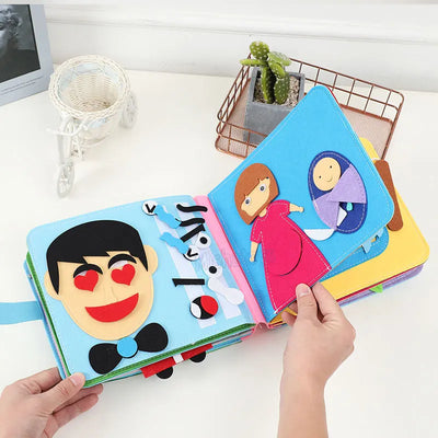 BusyBook™ - Senses up for grabs - arbeidsbok for Montessori