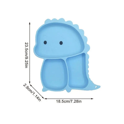 Dino Tablewear Set™ - 7-piece set - Silicone Children's Tableware
