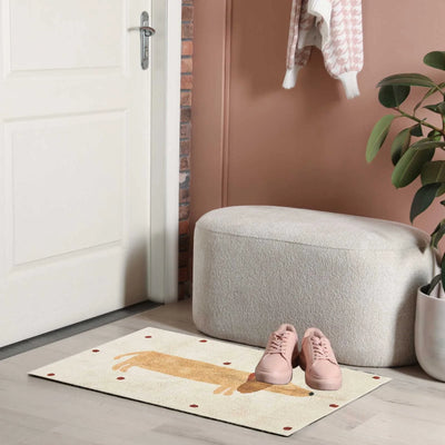 Little Haven™ - Soft & Comfortable - Carpet With Dachshund Print