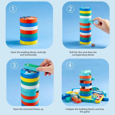 Woods™ - Animal Balance Adventure - Animal Block Tower