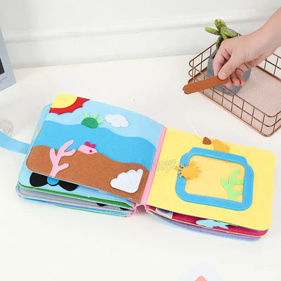 BusyBook™ - Senses up for grabs - arbeidsbok for Montessori