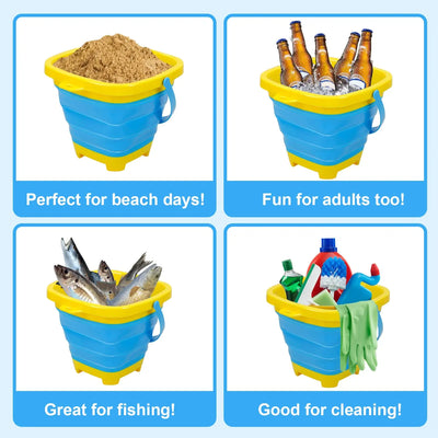 Foldable Bucket™ - Folding Holiday Fun - Foldable Bucket