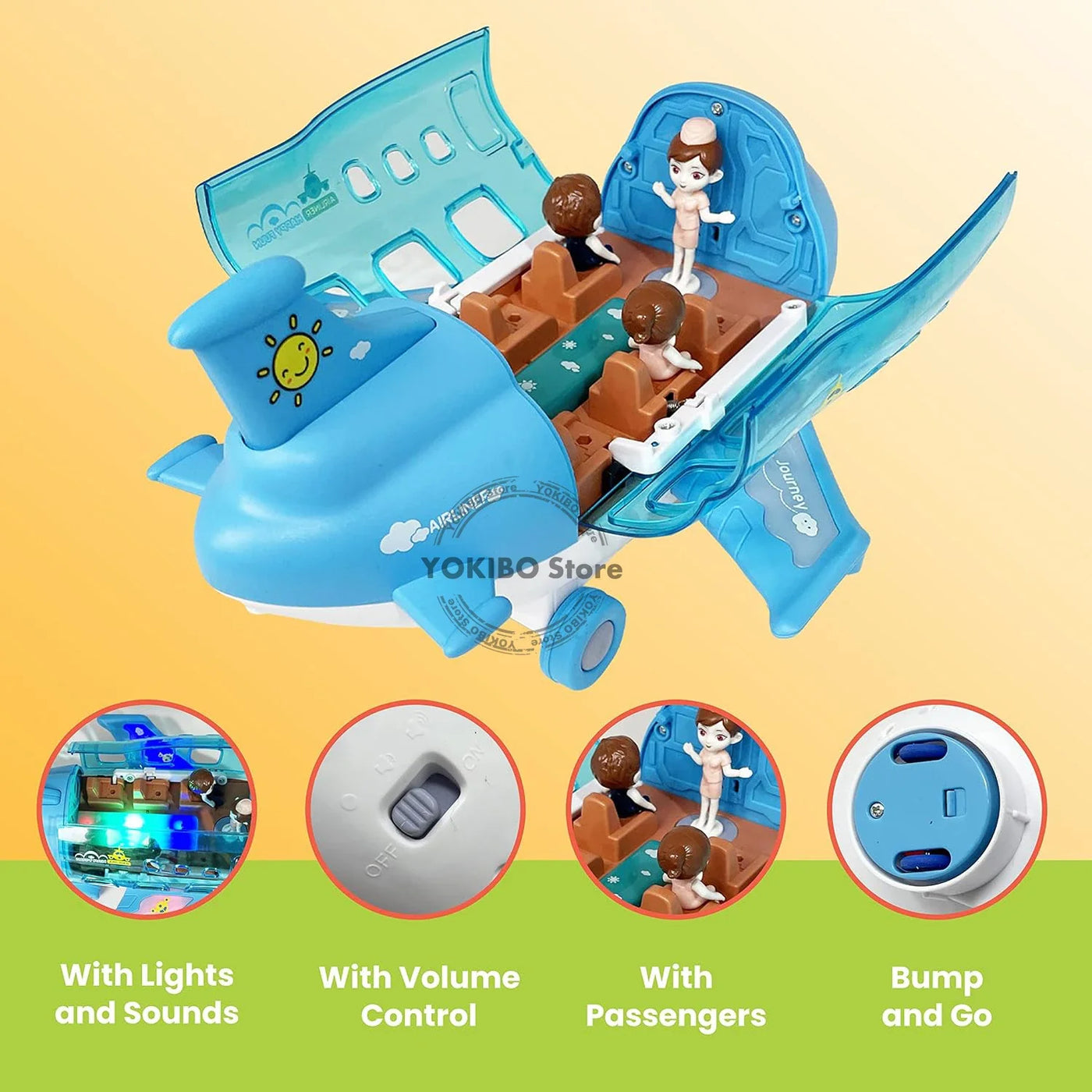Pilot Pals Plane™ - Perfect Copilot - Toy Airplane