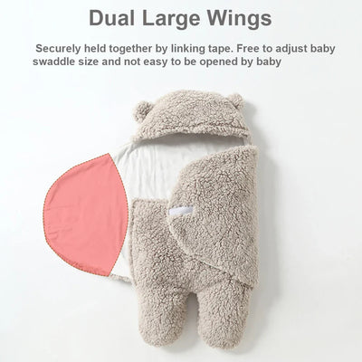 SnuggleBear™ - Baby Wrap Blanket