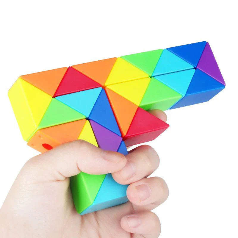 Rainbow Twister™ - Fold and Play Slim - Snake Cube
