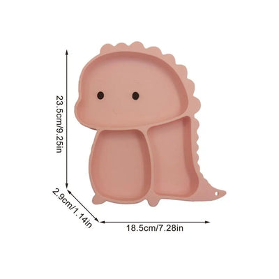 Dino Tablewear Set™ - 7-piece set - Silicone Children's Tableware