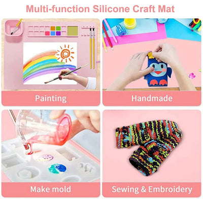 Canvas Mat™ - Cleaning is a breeze - Paint Placemet