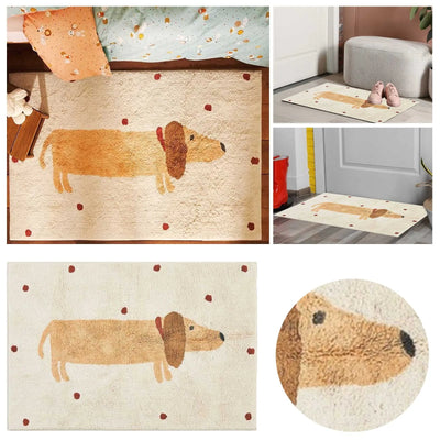 Little Haven™ - Soft & Comfortable - Carpet With Dachshund Print