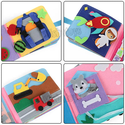 BusyBook™ - Senses up for grabs - arbeidsbok for Montessori