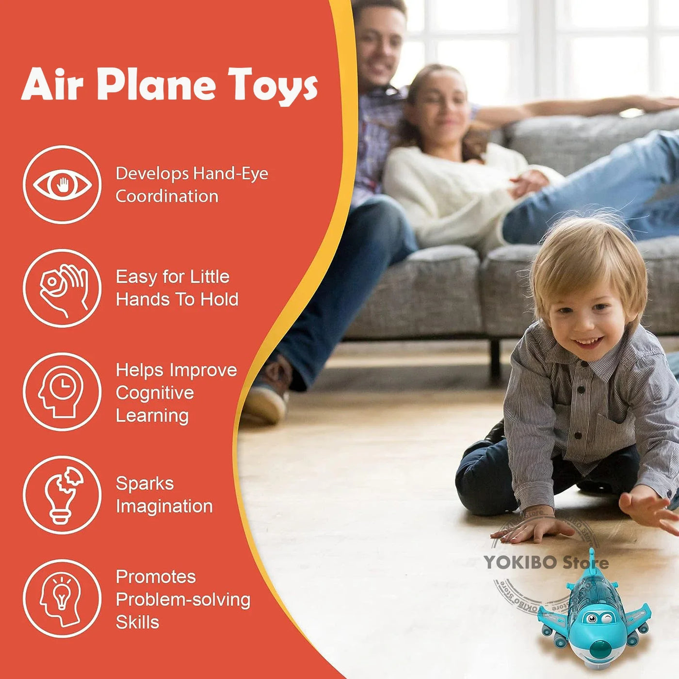 Pilot Pals Plane™ - Perfect Copilot - Toy Airplane