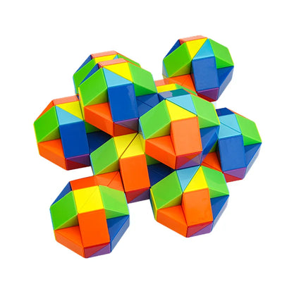 Rainbow Twister™ - Fold and Play Slim - Snake Cube